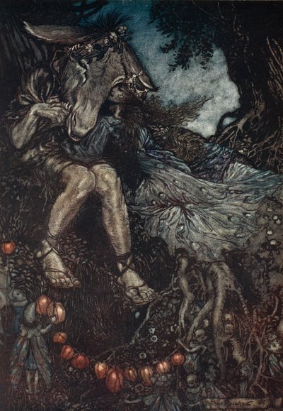 Sleep thou, and I will wind thee in my arms, illustration from 